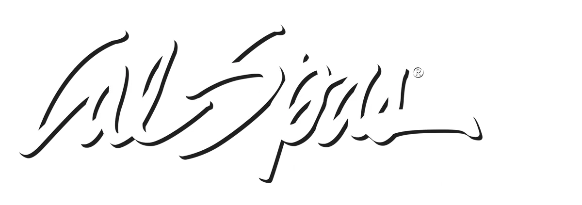 Calspas White logo Mount Angel