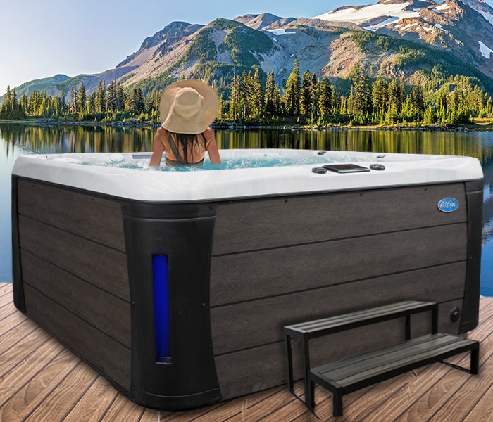 Calspas hot tub being used in a family setting - hot tubs spas for sale Mount Angel